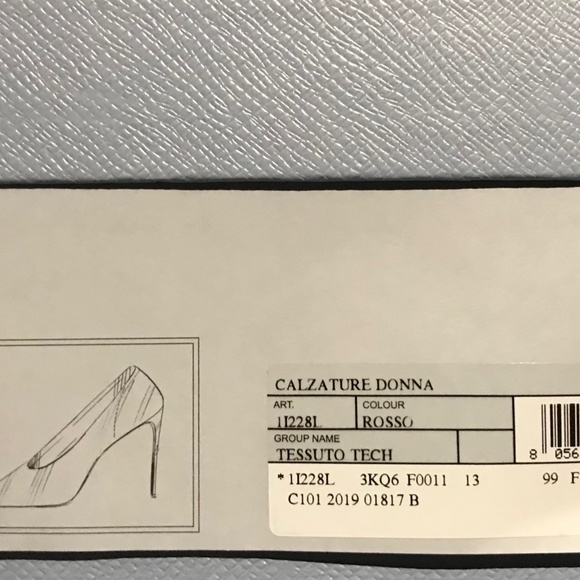 Prada Red Pumps NEVER WORN - Picture 5 of 5